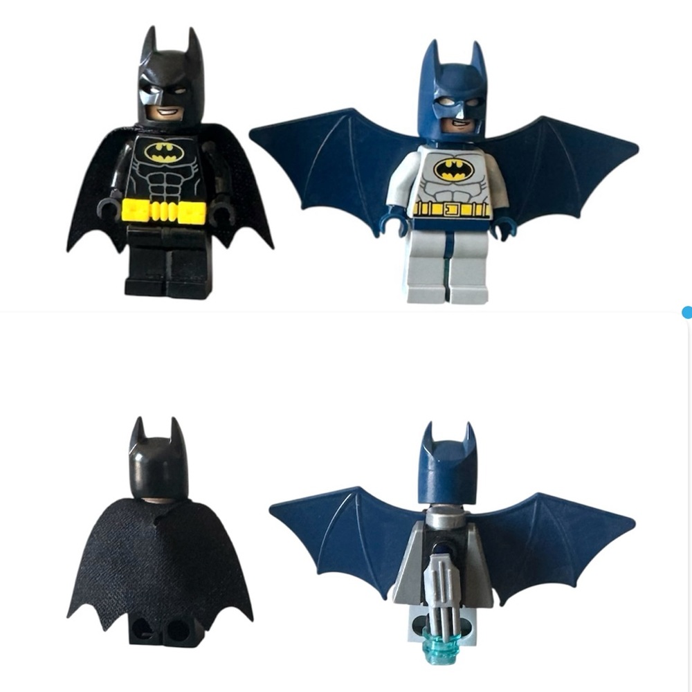 LEGO Two Batman Minifigures one with jet pack